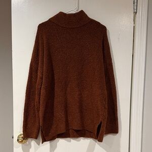 Abercrombie & Fitch Rich Brown Knit Sweater